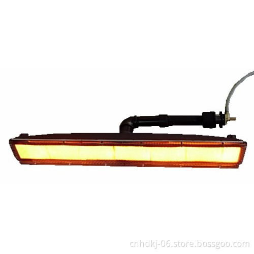 Gas catalytic infrared burner for powder coating oven and food baking